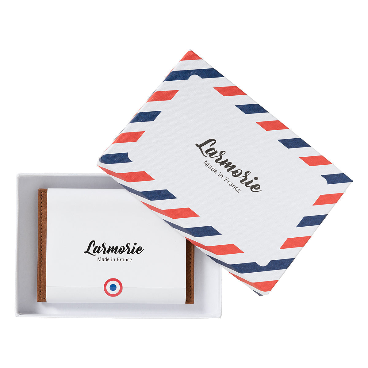 Porte-cartes PAUL en cuir Larmorie