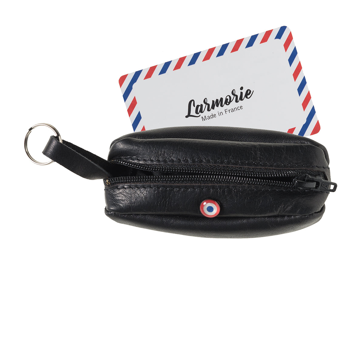 Porte-monnaie en cuir CHARLES Larmorie®