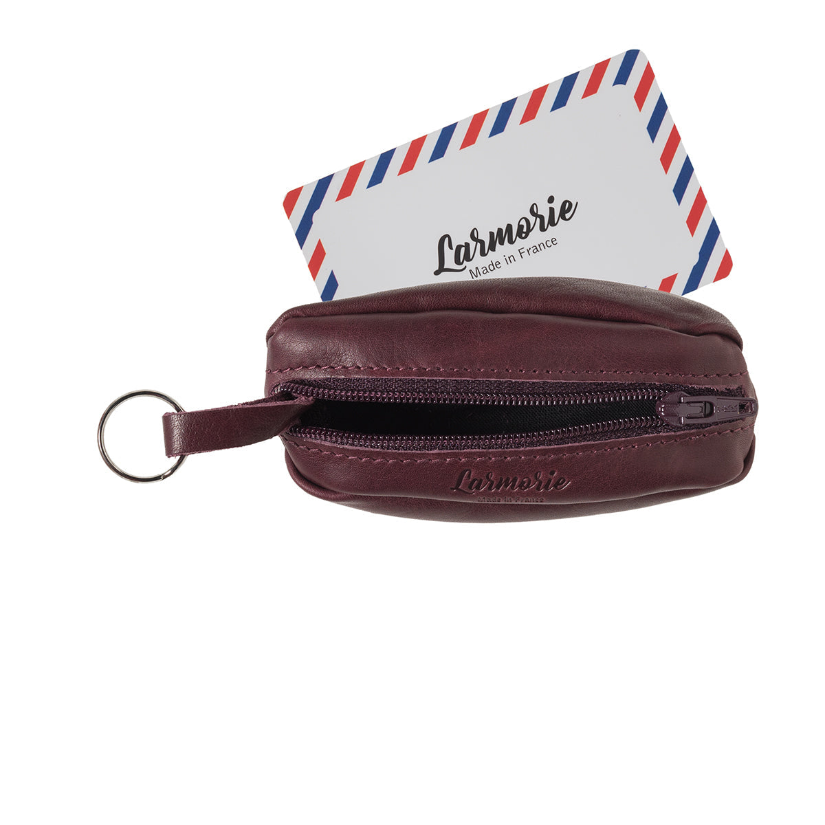 Porte-monnaie en cuir CHARLES Larmorie®