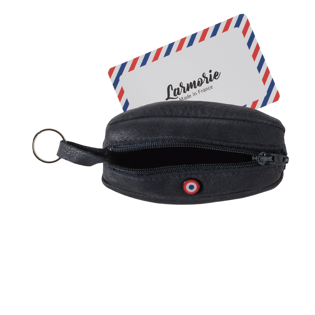 Porte-monnaie en cuir CHARLES Larmorie®