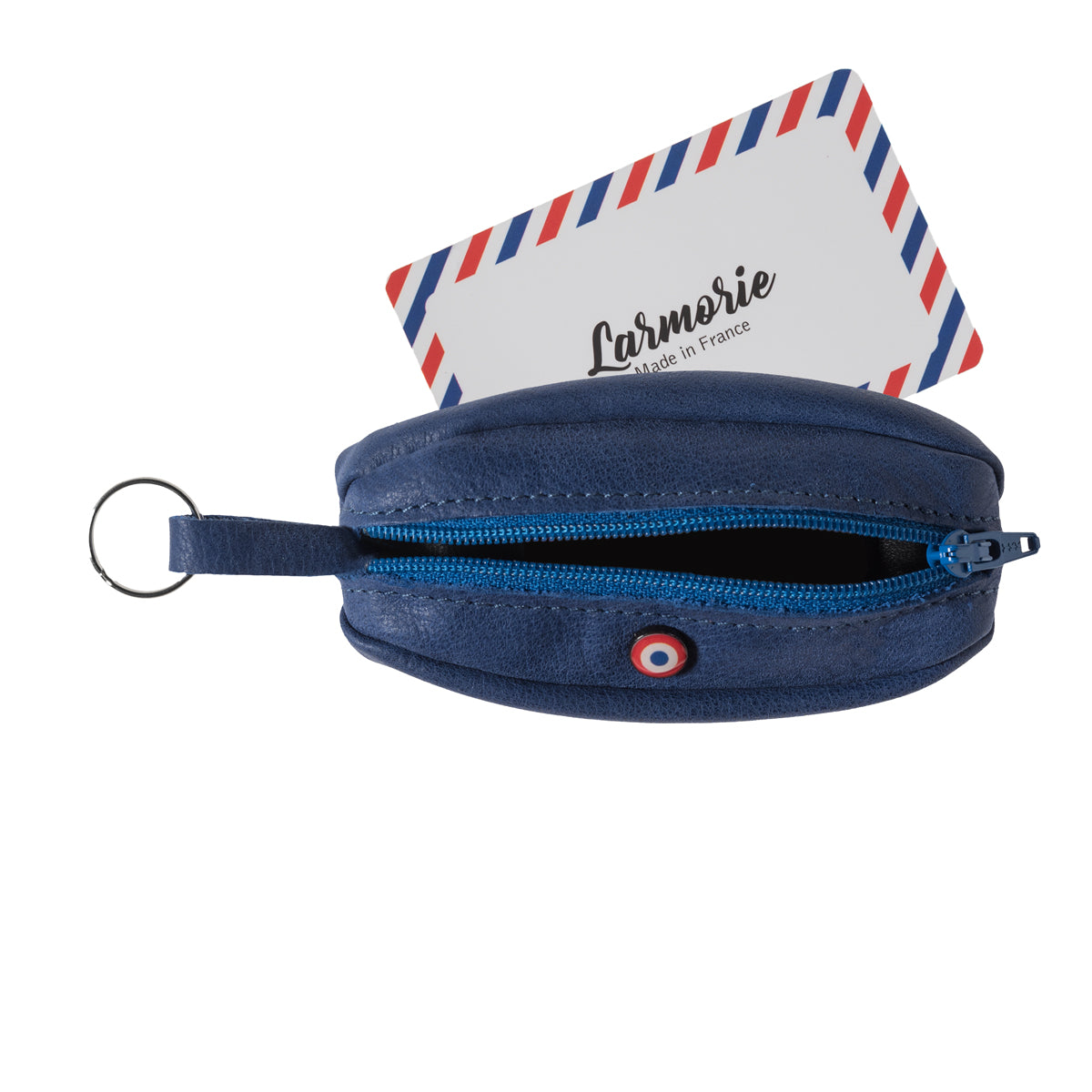 Porte-monnaie en cuir CHARLES Larmorie®