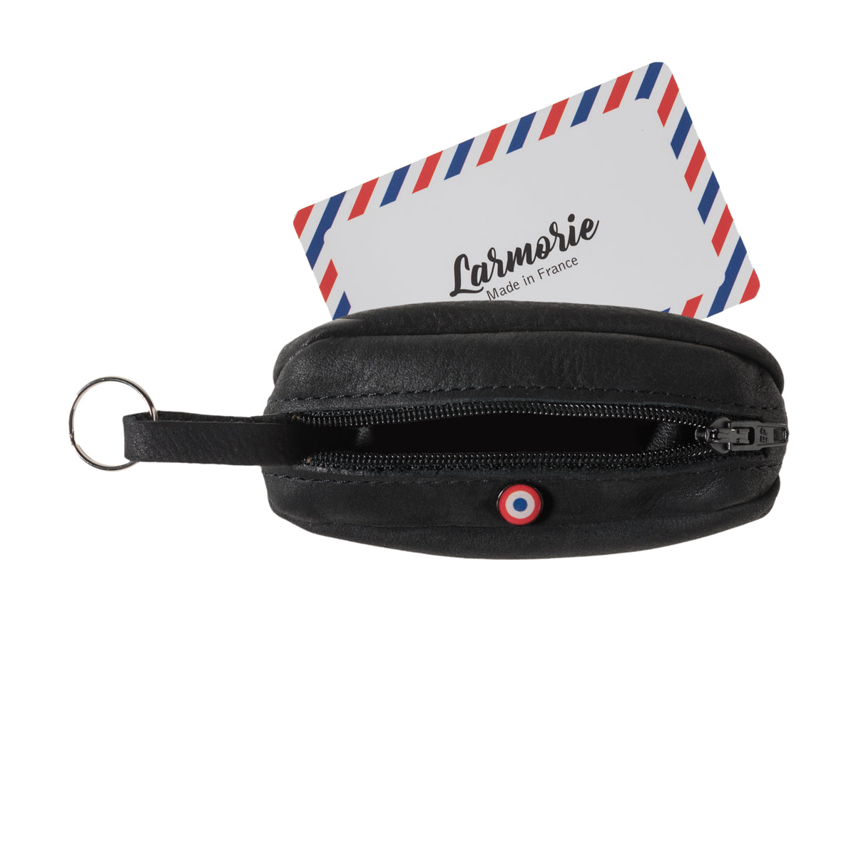 Porte-monnaie en cuir CHARLES Larmorie®