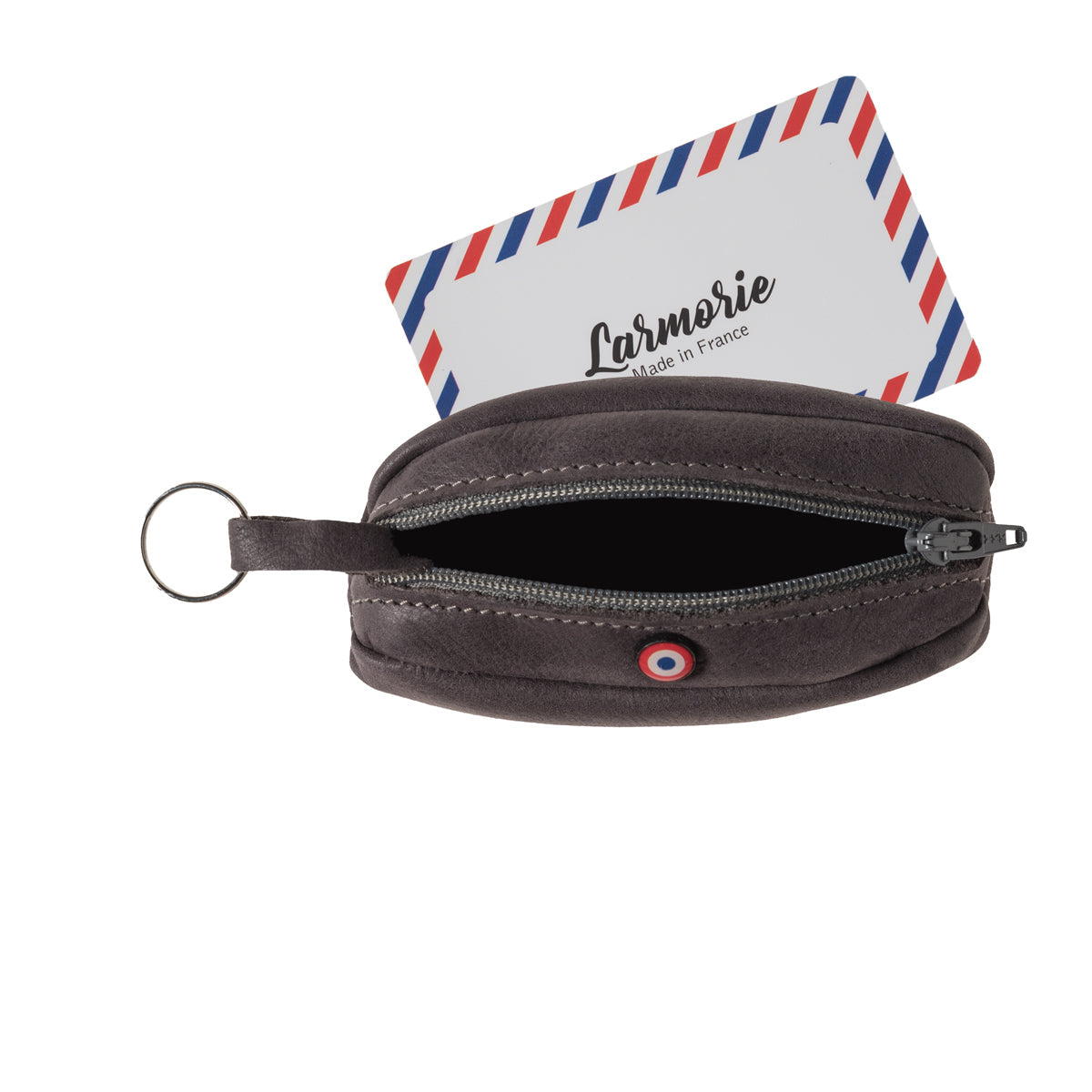 Porte-monnaie en cuir CHARLES Larmorie®