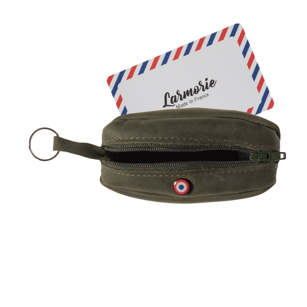 Porte-monnaie en cuir CHARLES Larmorie®