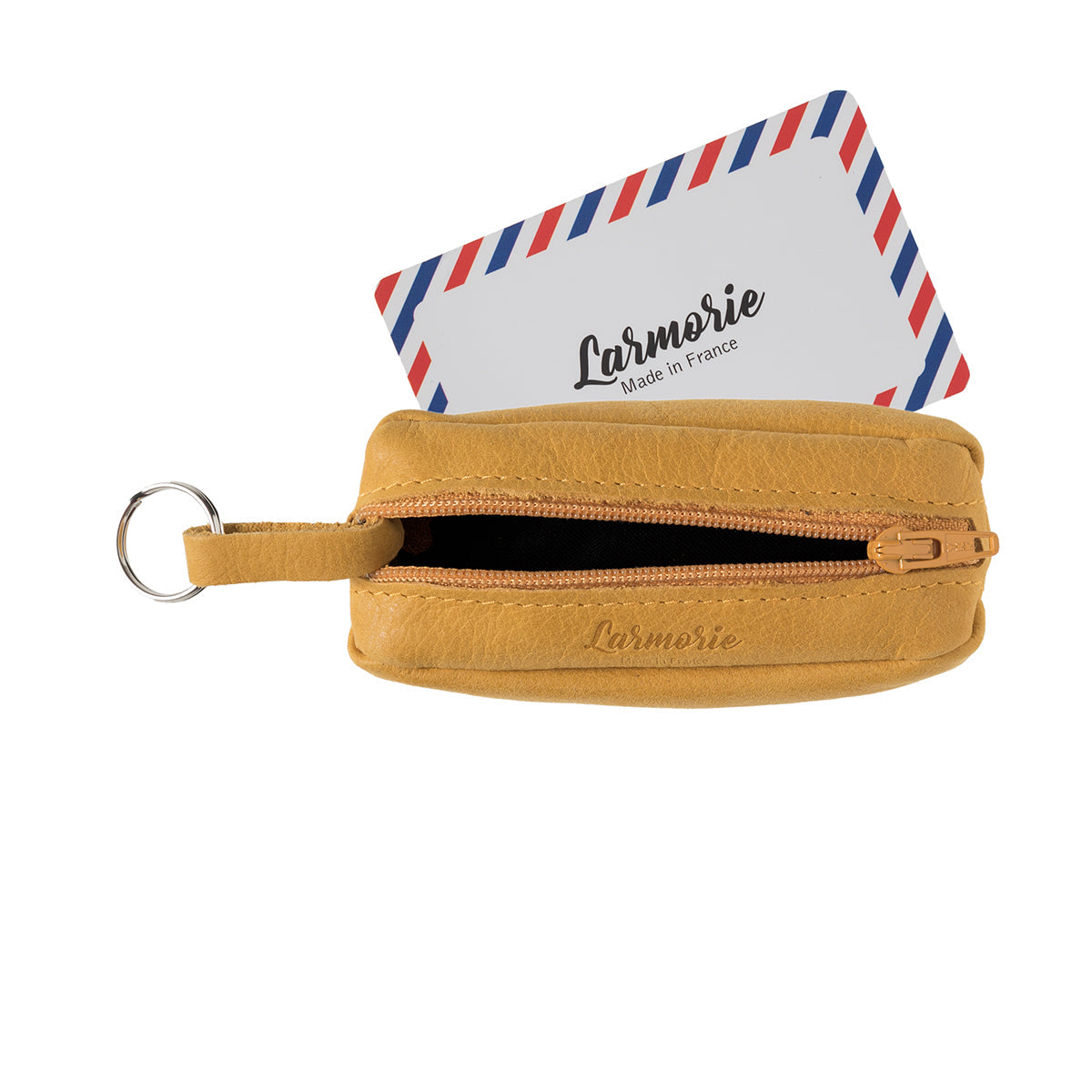 Porte-monnaie en cuir CHARLES Larmorie®