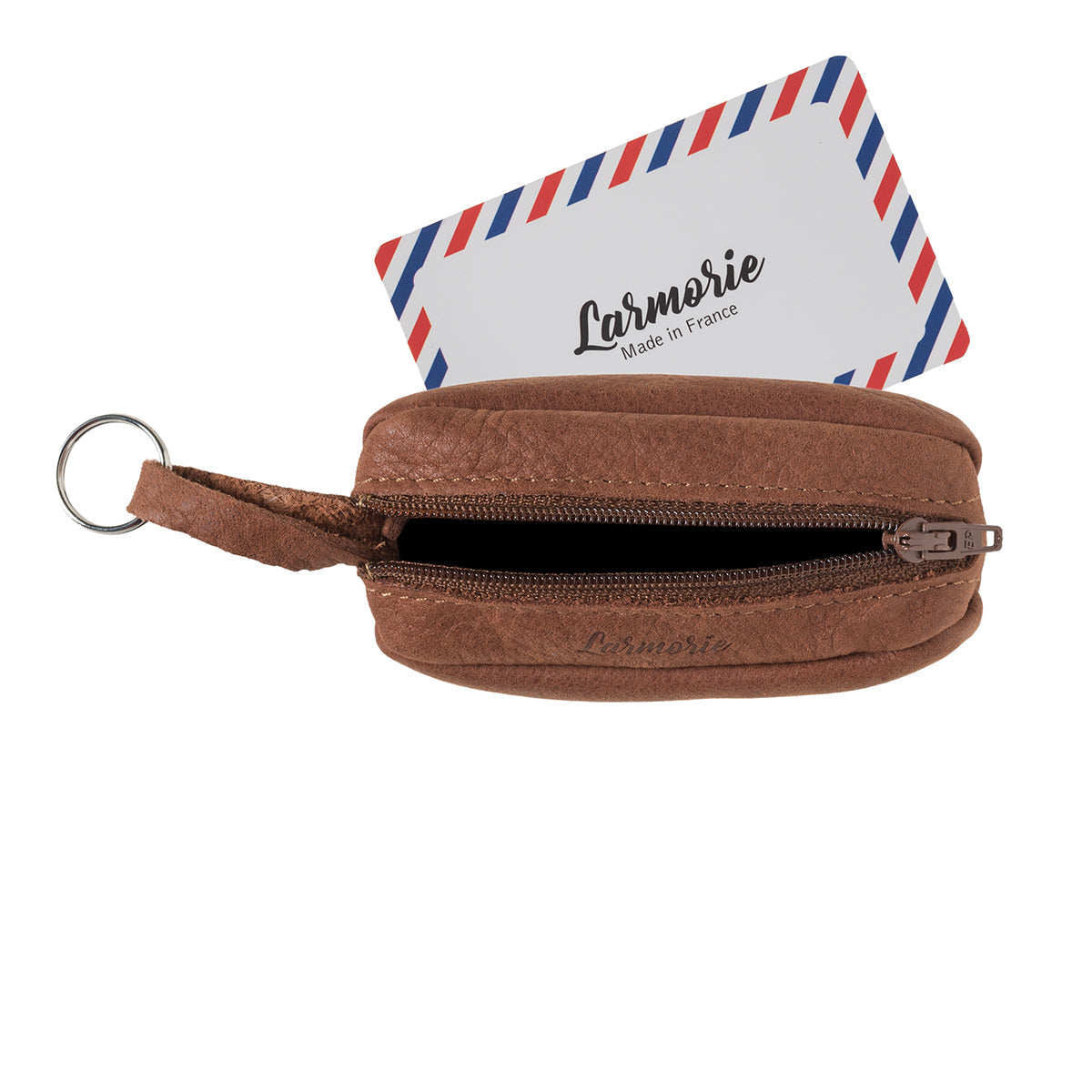 Porte-monnaie en cuir CHARLES Larmorie®