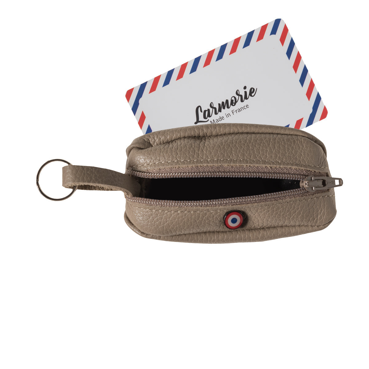 Porte-monnaie en cuir CHARLES Larmorie®