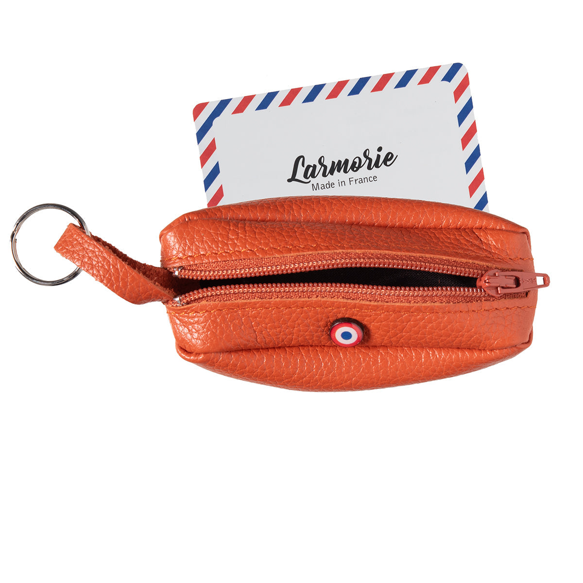 Porte-monnaie en cuir CHARLES Larmorie®