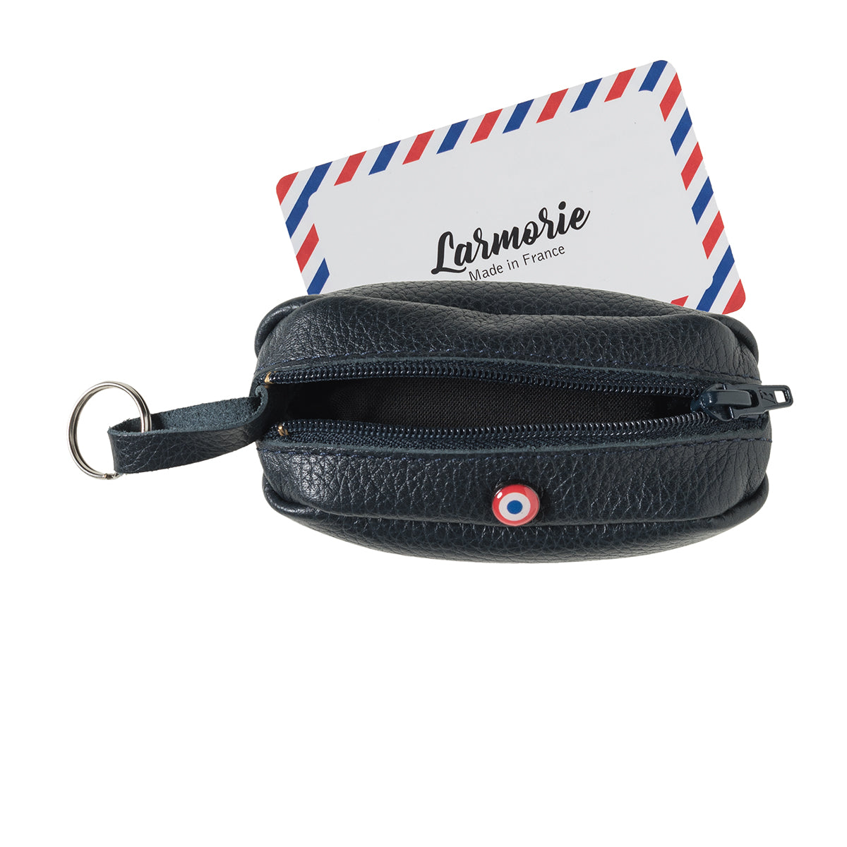 Porte-monnaie en cuir CHARLES Larmorie®