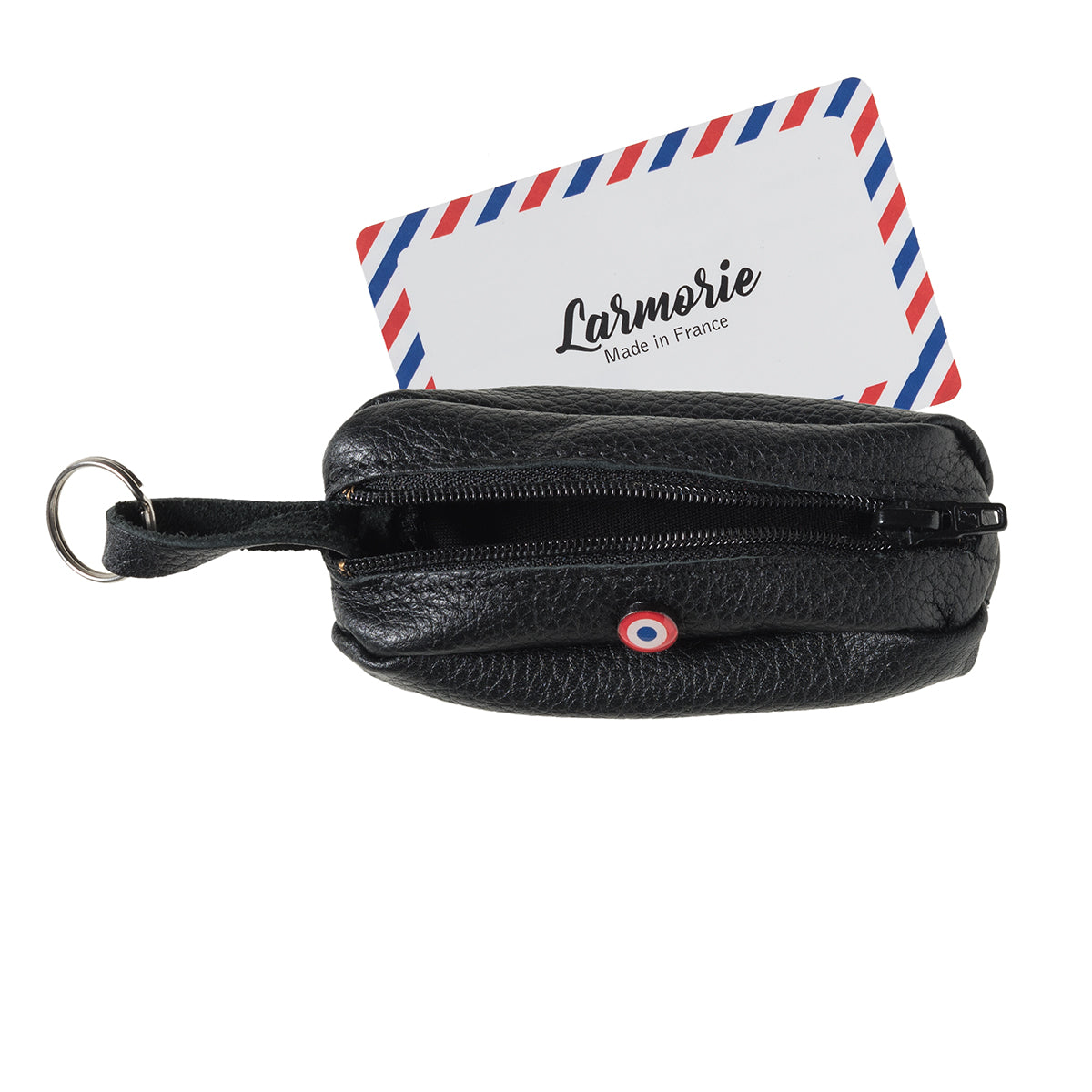 Porte-monnaie en cuir CHARLES Larmorie®