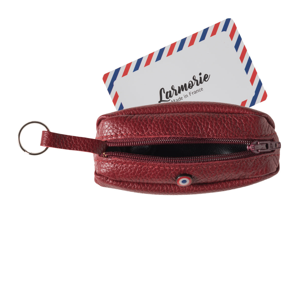 Porte-monnaie en cuir CHARLES Larmorie®