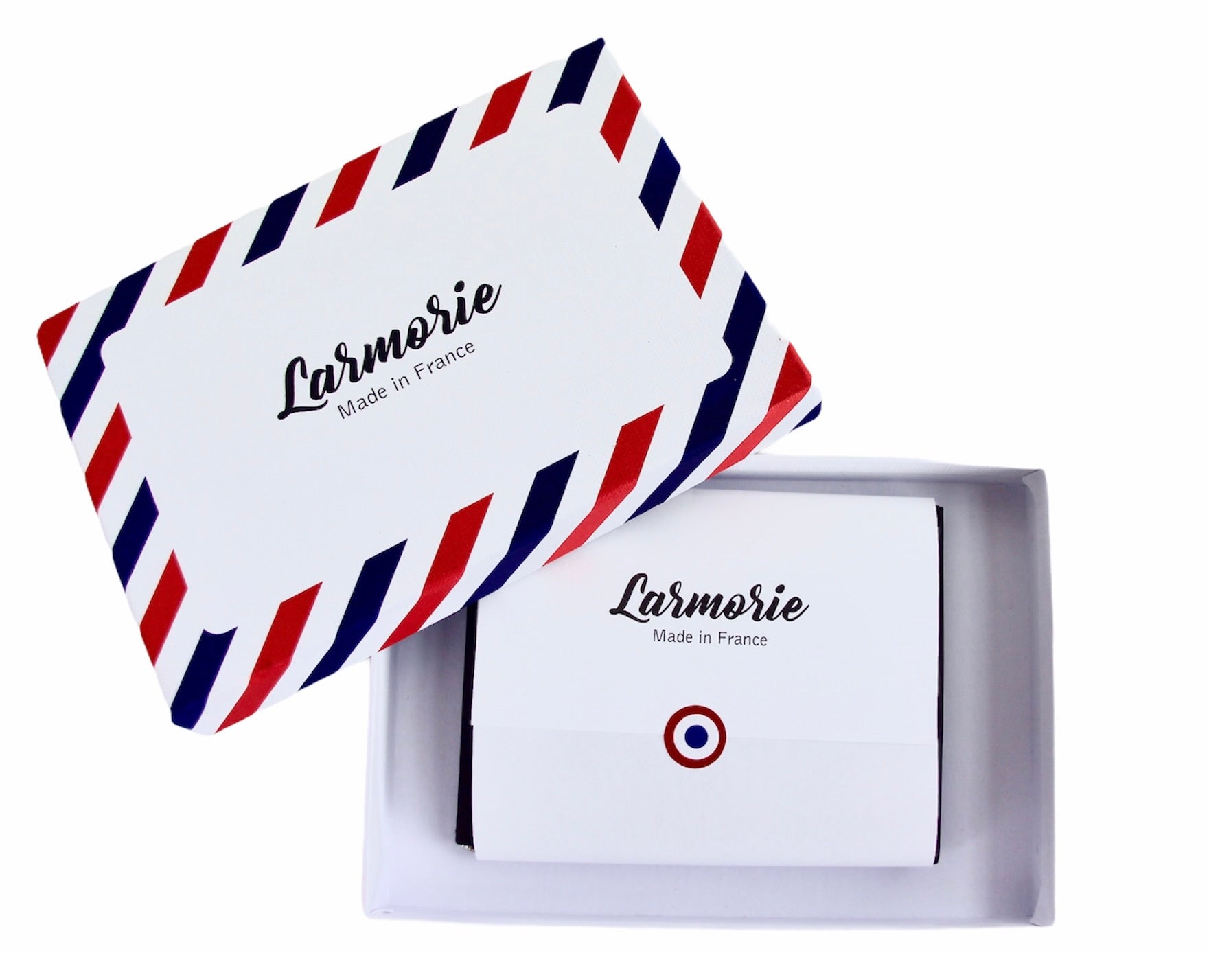 Portefeuille en cuir avec pince à billets HECTOR Larmorie®