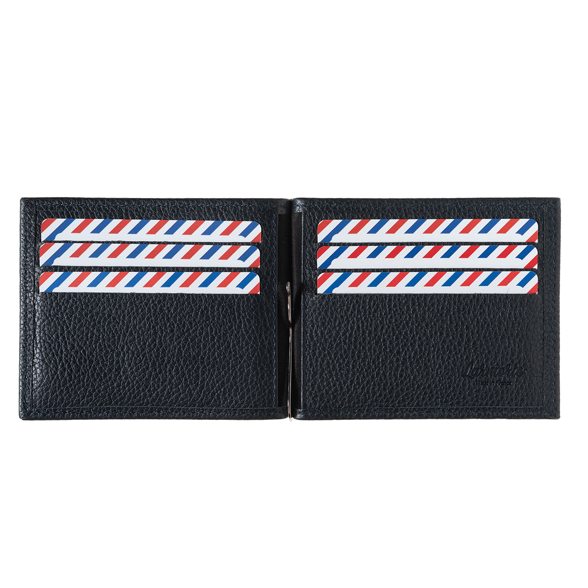 Portefeuille en cuir avec pince à billets HECTOR Larmorie®