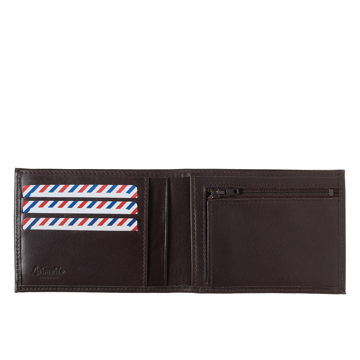 Portefeuille en cuir de vachette ARTHUR 2.0 Larmorie® Made in France