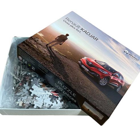 Puzzle publicitaire en carton personnalisable Le Cadeau Français