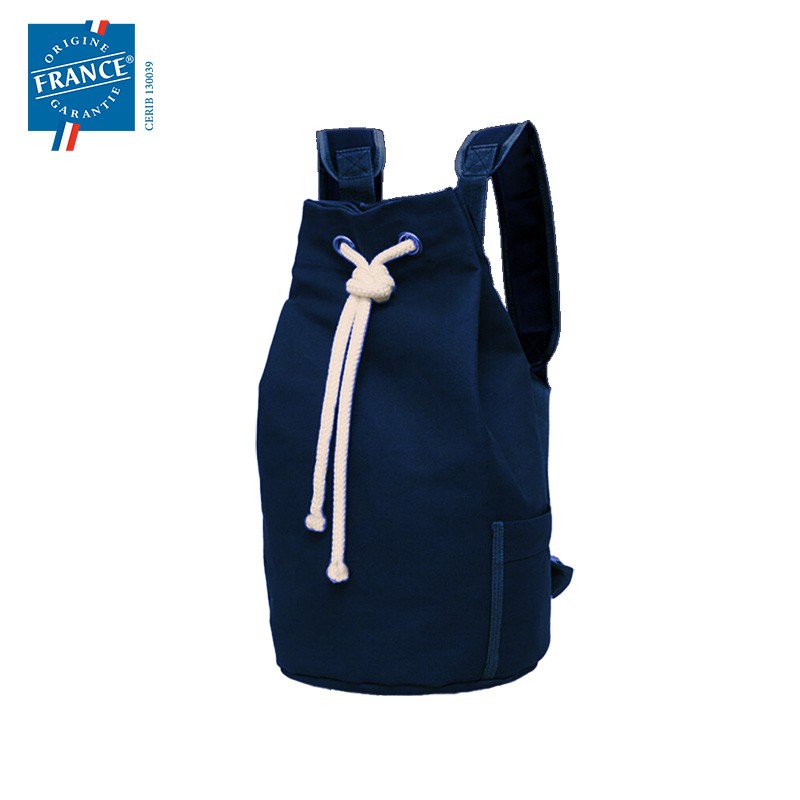 Sac matelot 30L en coton recyclé-Le Cadeau Français®