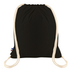 Sac à dos en coton à bretelles coulissantes Made in France personnalisable - Le Cadeau Français
