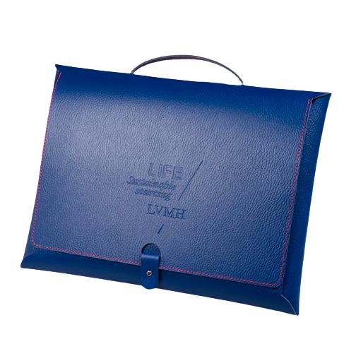 Sacoche en cuir recyclé ♻️ personnalisée