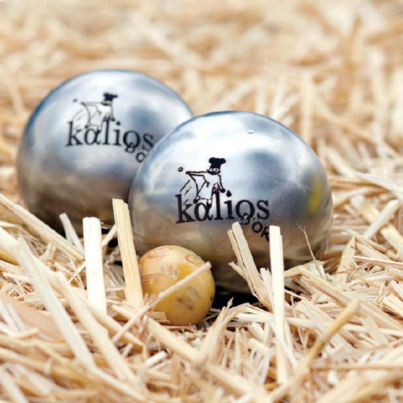 Set de 3 boules de pétanque OBUT® personnalisées