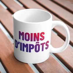 Mug en porcelaine MAde in France personnalisé MEDEF - Le Cadeau Français