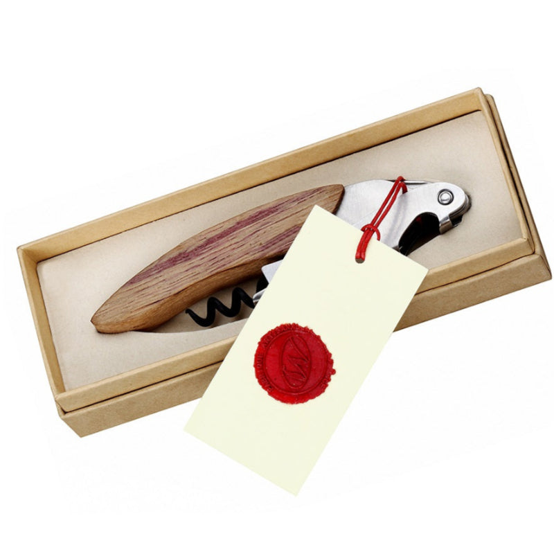 Sommelier fût de chêne en boîte kraft Origine personnalisable