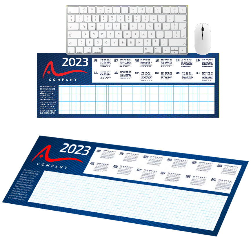 Sous-main ordinateur personnalisé impression quadri