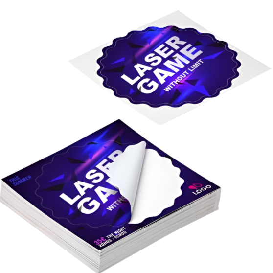 Sticker personnalisé impression couleurs