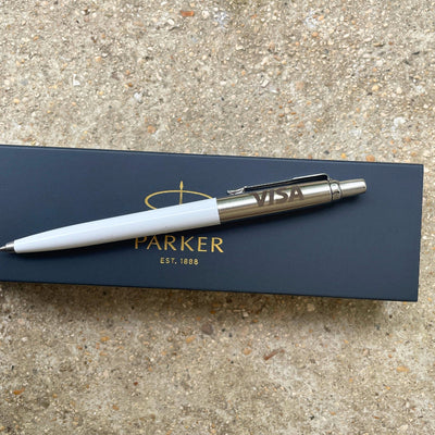 Stylo bille parker jotter personnalisé VISA - Le Cadeau Français
