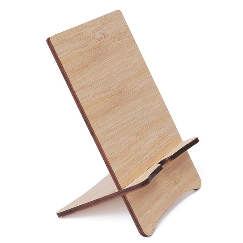 Support à smartphone en bambou