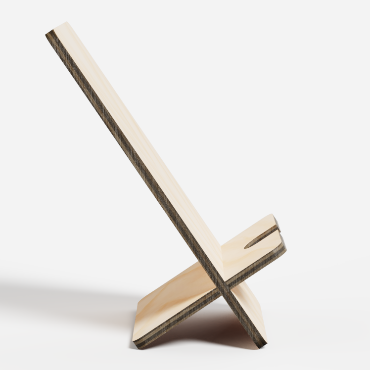 Support à smartphone en bois personnalisable 🇫🇷