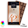 Tablette de chocolat 90g personnalisée fabrication France 🇫🇷-Le Cadeau Français®