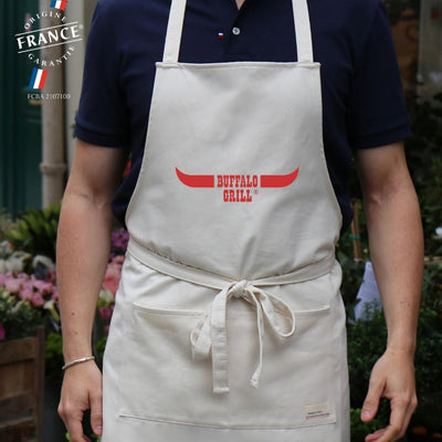 Tablier en coton BIO personnalisable fabrication France 🇫🇷- Le Cadeau Français