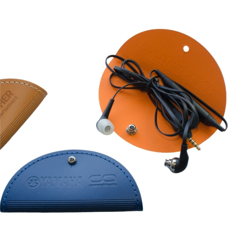 Taco oreillette en cuir recyclé Made in France personnalisable