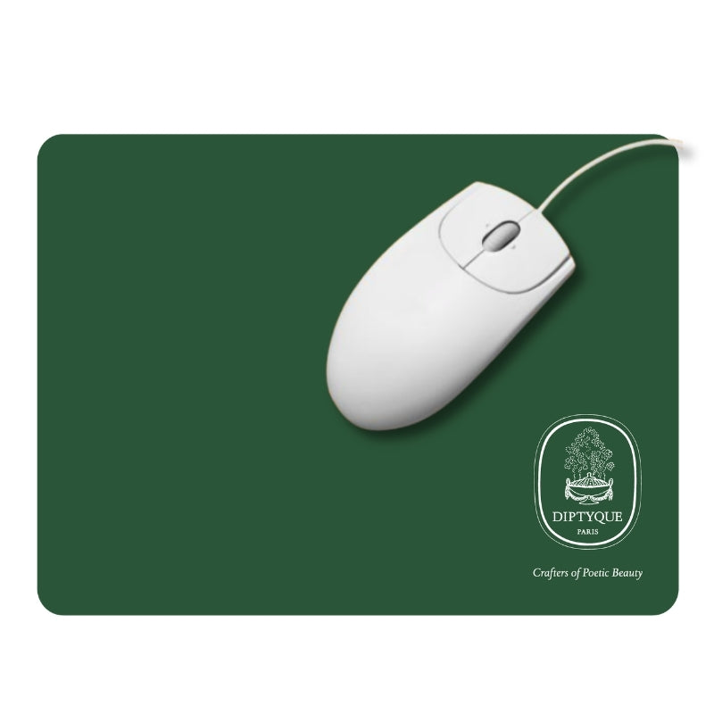 Tapis de souris en cuir recyclé♻️ personnalisé fabrication France🇫🇷