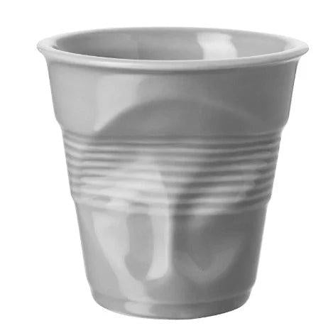 Tasse à café froissée en porcelaine personnalisée