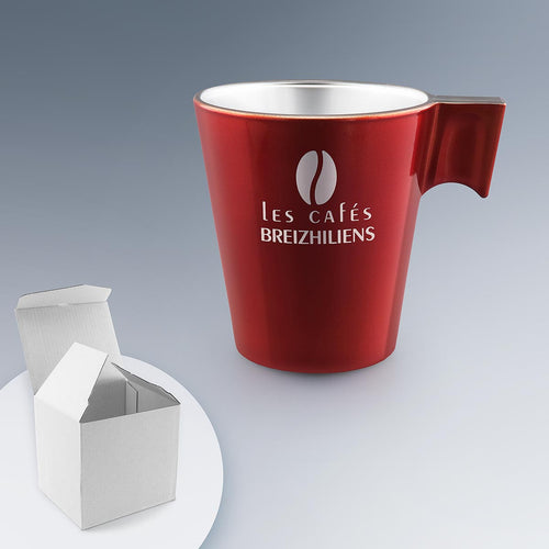 Tasse en verre 22 cl Luminarc® personnalisée fabrication France 🇫🇷