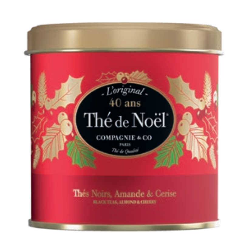 Thé de Noël en boîte métal Compagnie & Co® fabrication France 🇫🇷