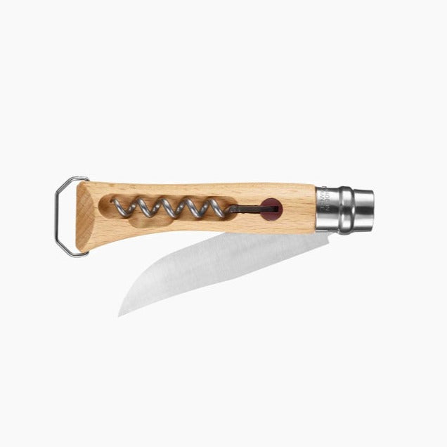 Tire-bouchon décapsuleur avec couteau N°10 OPINEL®