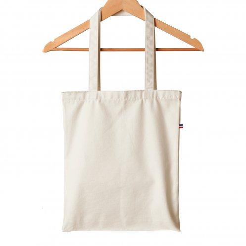 Tote bag bleu marine avec anse tricolore Made in France personnalisé Université Paris Nanterre - Le Cadeau Français