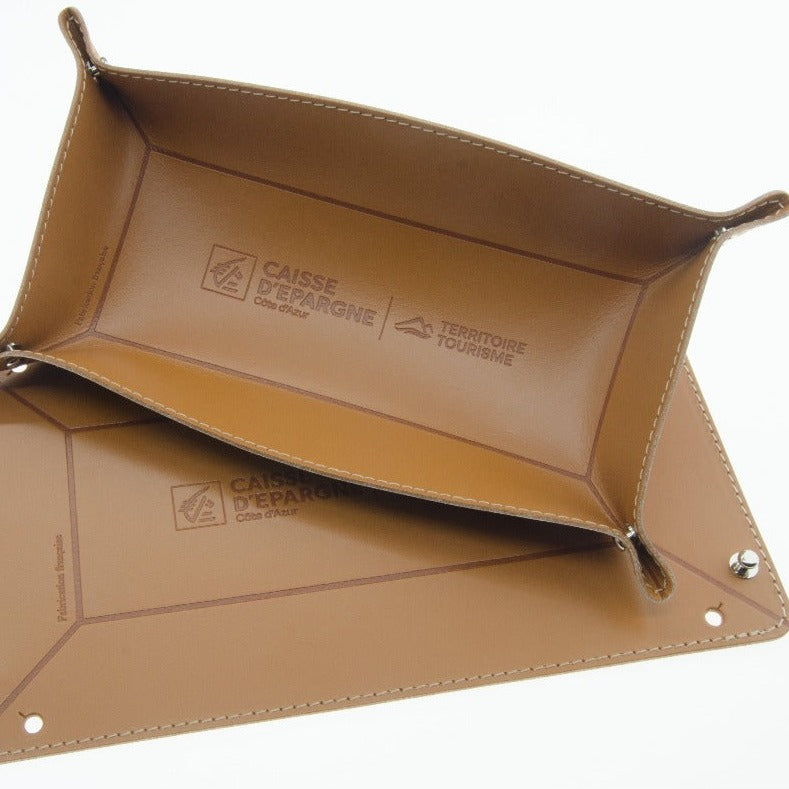 Vide Poche en cuir recyclé ♻️