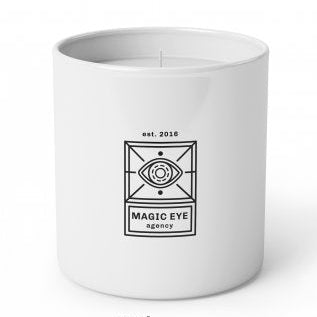 Bougie blanc opaque personnalisable - Le Cadeau Français