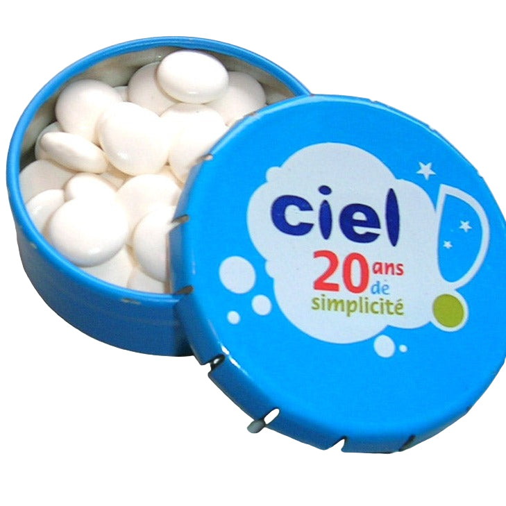 Boîte clic-clac personnalisée avec garniture au choix