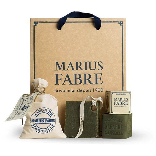 Coffret cadeau "Découverte du savon de Marseille" Marius Fabre® fabrication France 🇫🇷