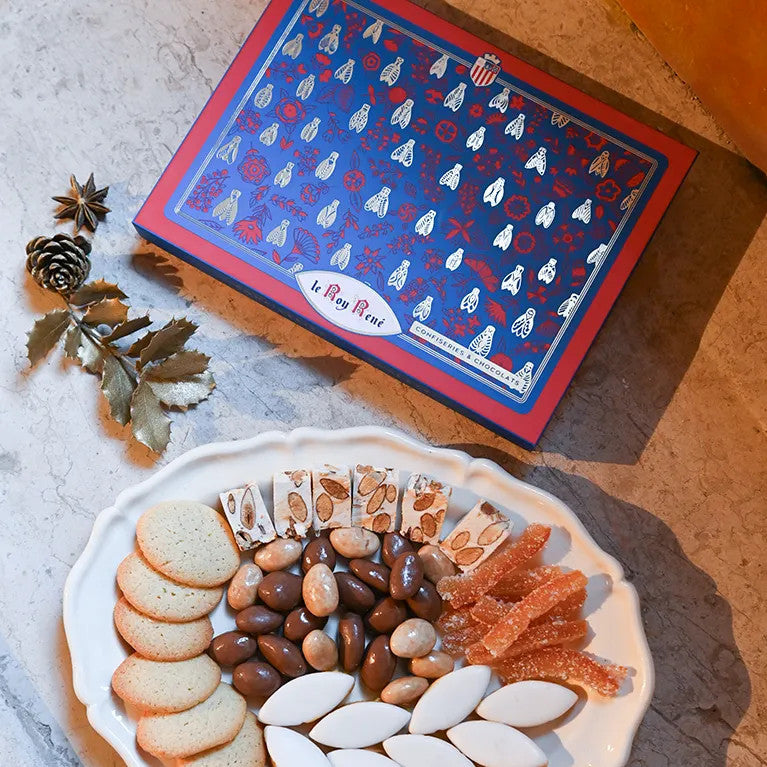Coffret de confiseries et chocolats N°1 Le Roy René® fabrication France 🇫🇷 - Le Cadeau Français