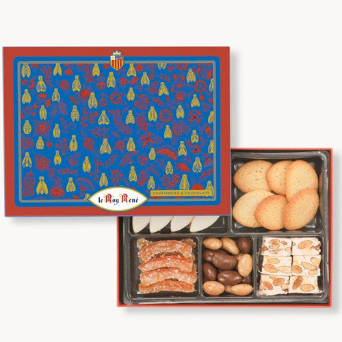 Coffret de confiseries et chocolats N°1 Le Roy René® fabrication France 🇫🇷 - Le Cadeau Français