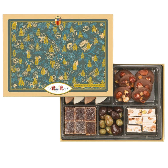 Coffret de confiseries et chocolats Le Roy René® fabrication France 🇫🇷