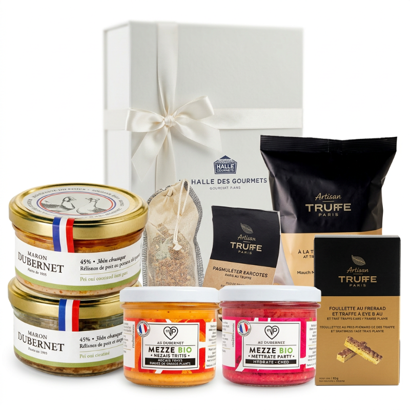 Coffret gourmand L’APÉRITIF GOURMET - La Halle des Gourmets 🇫🇷