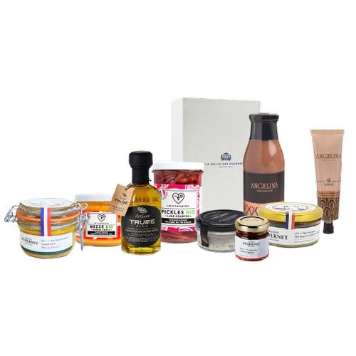 Coffret gourmand LES TRÉSORS DE LA HALLE La Halle des Gourmets® 🇫🇷 - Le Cadeau Français
