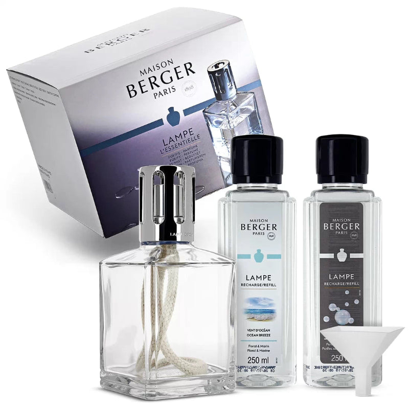 Coffret lampe Essentielle Carrée Maison Berger® 🇫🇷