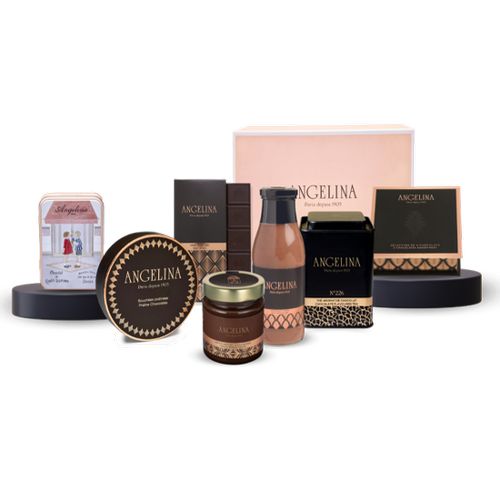 Coffret LE CHOCOLATÉ Angelina Paris 🇫🇷 - Le Cadeau Français